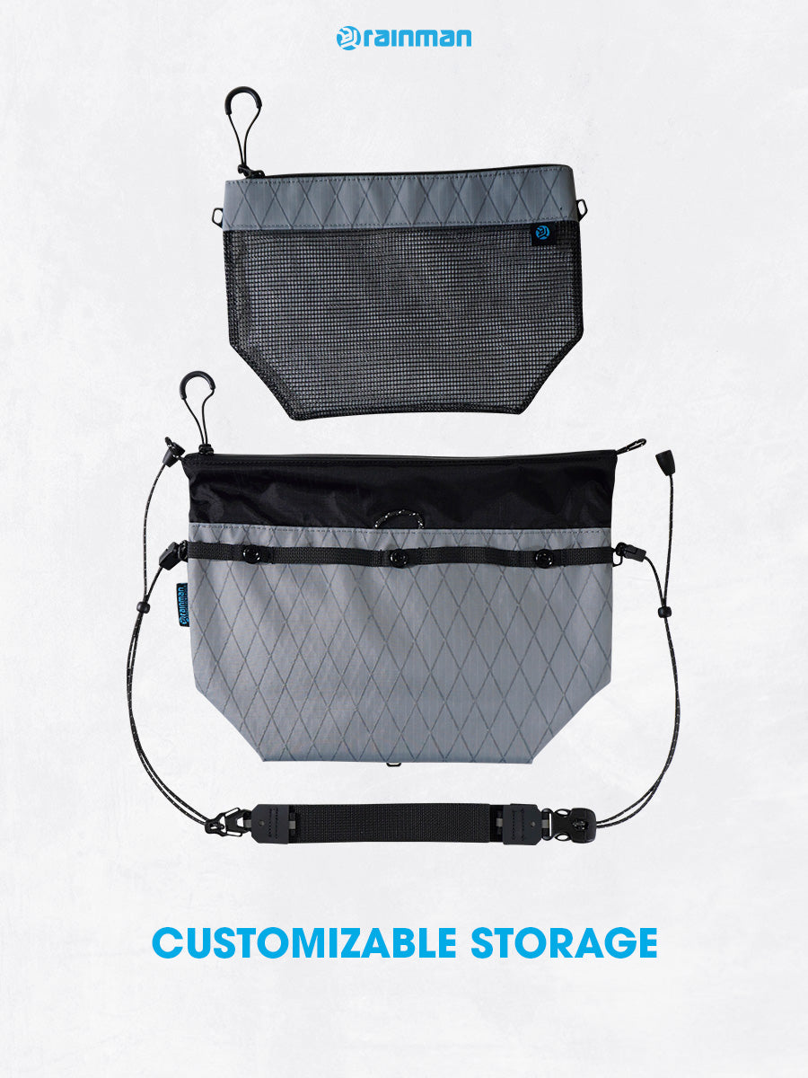 Nomad Duo Sling Pouch 4L - Wolf Grey