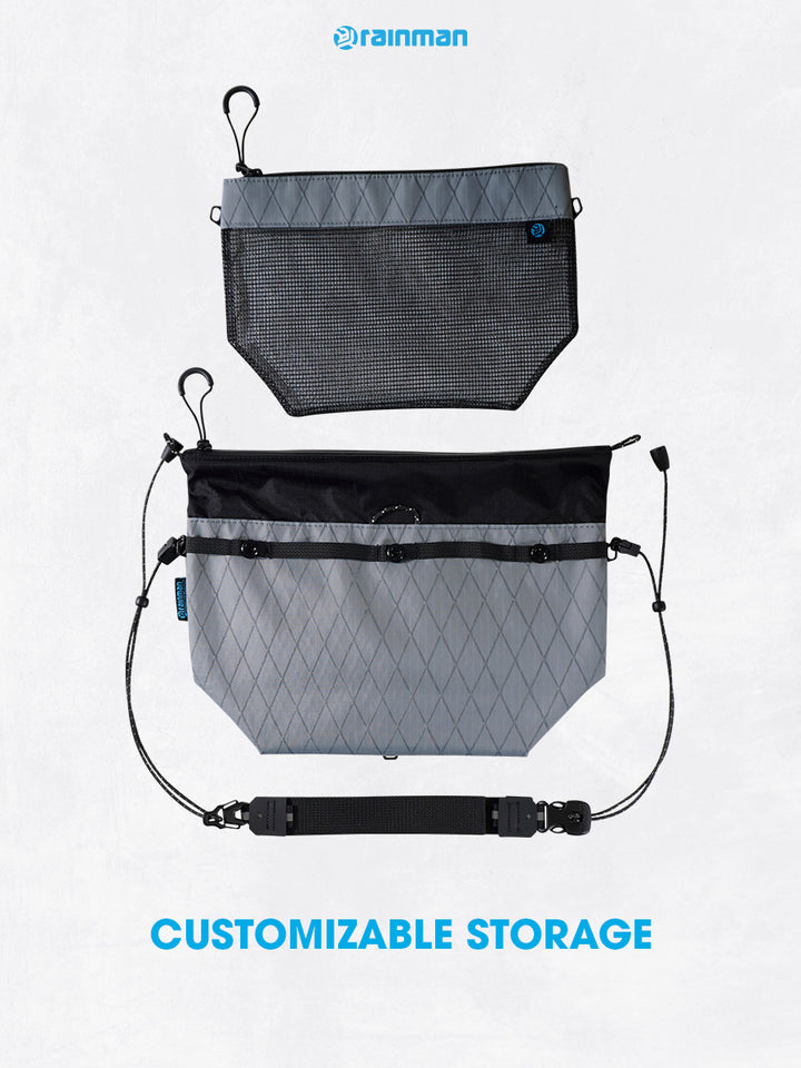 Nomad Duo Sling Pouch 4L - Wolf Grey