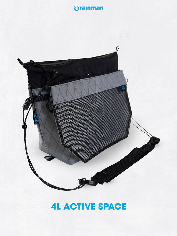 Nomad Duo Sling Pouch 4L - Wolf Grey